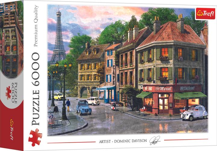 Actual product image Trefl Paris street view (6000 pieces)