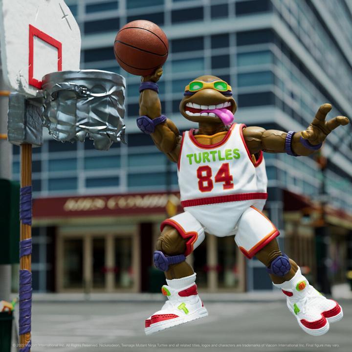 Immagine prodotto Super7 Statuetta ninja Les Tortues Ultimates Slam Dunkin' Don 18 cm