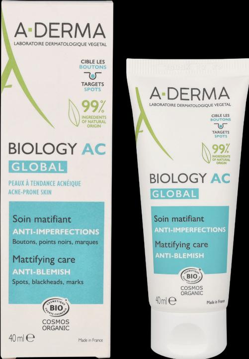 Image du produit A-Derma BIOLOGY AC Global Soin Imperfections crème (40 ml, Crème de jour)