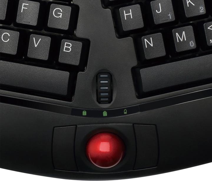 Immagine prodotto Adesso Trackball Ergonomica Wireless (US, Cablato)