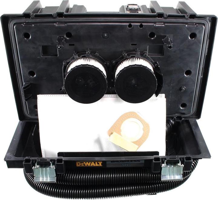 Actual product image DeWalt DCV 586 MN Aspirateur eau et poussière sans fil 11L 54 V sans balai + 1x battery FlexVolt (Wet dry vacuum cleaner)