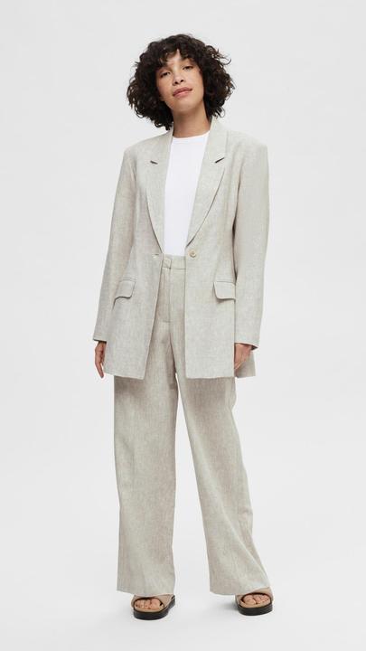 Actual product image Selected Femme Linen blazer (40)