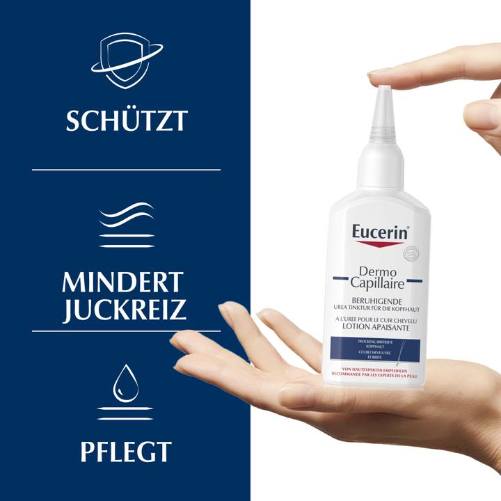 Actual product image Eucerin DermoCapillaire soothing urea tincture (100 ml)