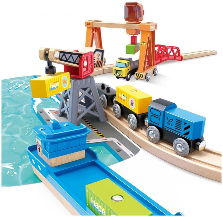 Image du produit Hape Lift + Load Harbour Set