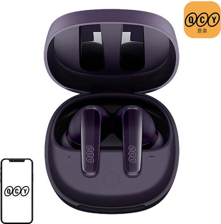 Image du produit QCY Écouteurs sans fil TWS T13x (violet) (ANC, 8 h, Sans fil)