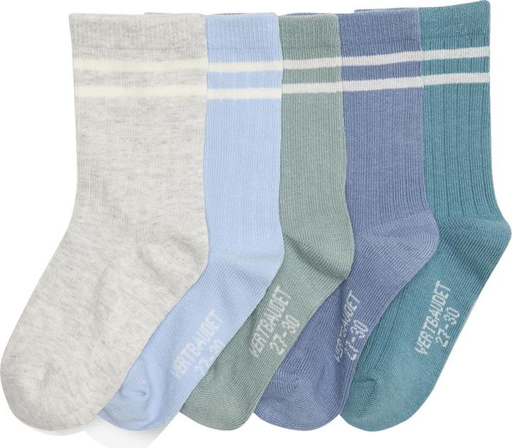 Produktbild Vertbaudet 5er-Pack Jungen Socken BASICS Oeko-Tex (5er Pack, 27, 30)