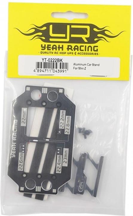 Actual product image Yeah Racing On-Road Vehicle Stand for Mini-Z 1:27, Aluminium