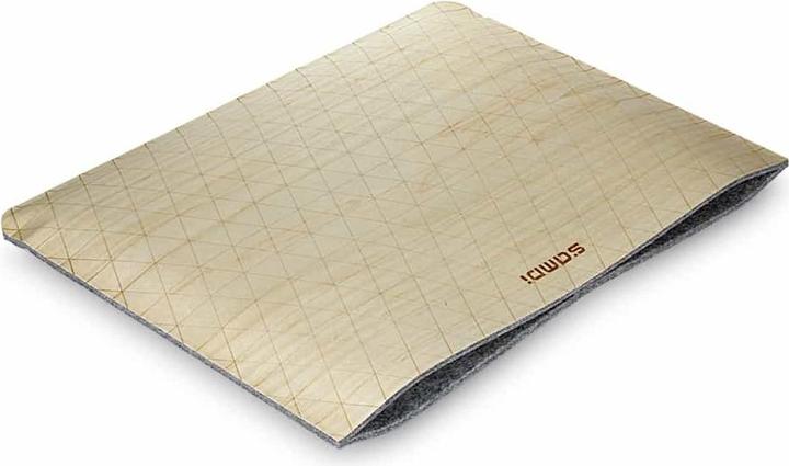 Produktbild Samdi Holz Tasche Sleeve 13 Zoll Hellbraun (13")