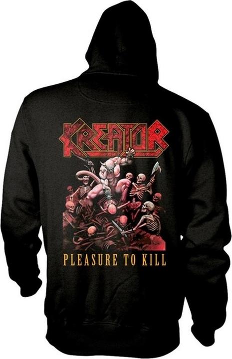 Produktbild Kreator Pleasure To Kill Hoodie mit durchgehendem Reissverschluss (M)