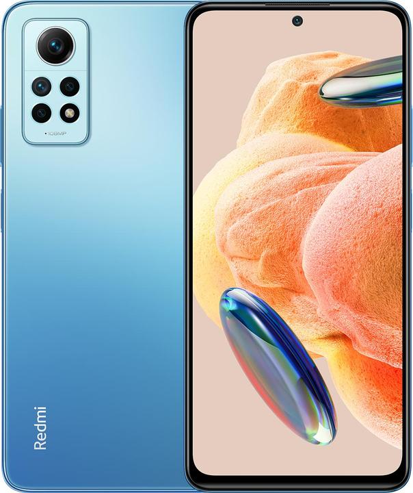 Produktbild Xiaomi Redmi Note 12 Pro 4G (256 GB, Glacier Blue, 6.67", Dual SIM, 108 Mpx, 4G)