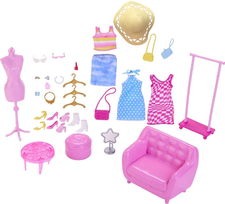 Actual product image Barbie Doll, Playset and Accessories