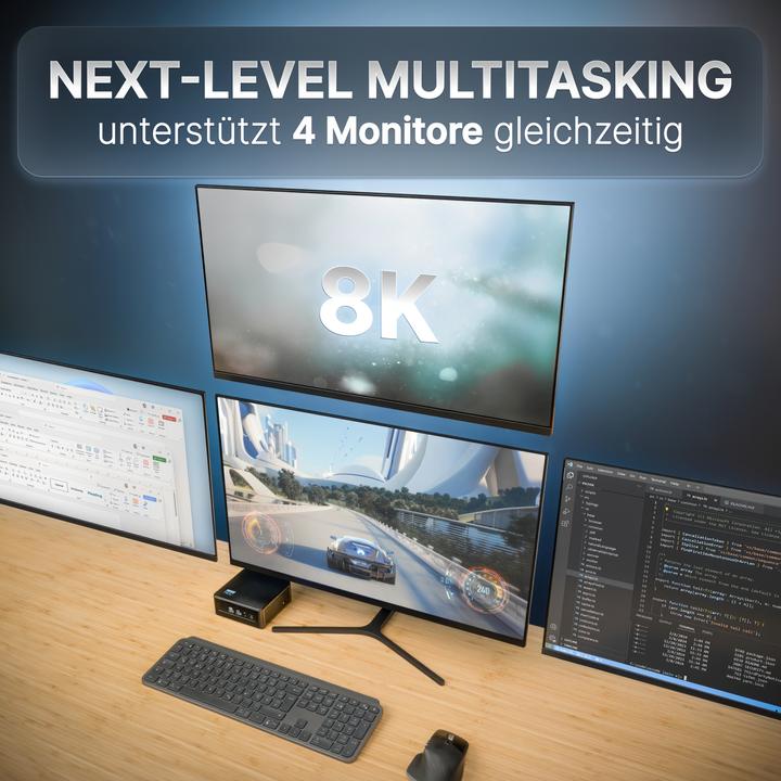 Actual product image Concept International FUTURE NUC PRO 12. GEN (Intel Core i3-1220P)