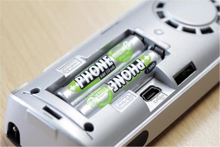Actual product image Ansmann Micro (AAA) battery NiMH DECT max (1 pcs., AAA, 550 mAh)
