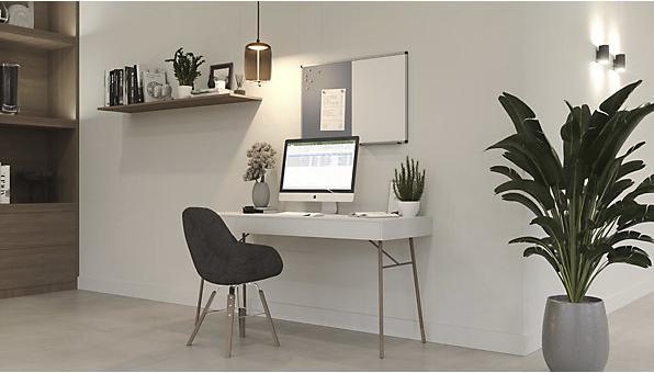 Actual product image Legamaster UNITE combiboard feutre gris-tableau blanc 60x90cm (90 x 60 cm)