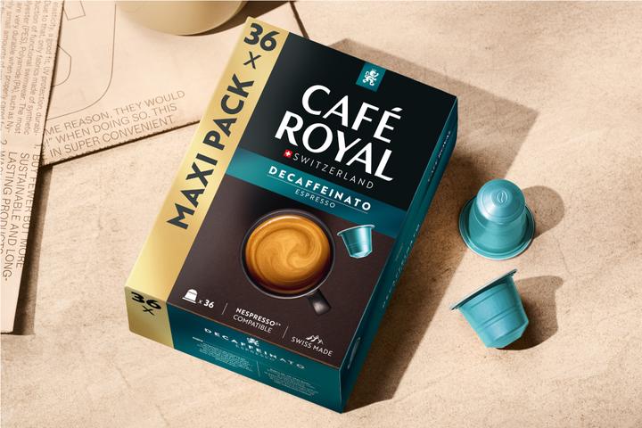Image du produit Café Royal Espresso Decaffeinato (36 x Port.)