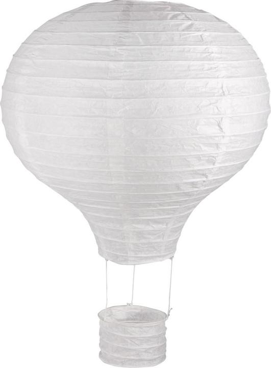 Image du produit Rayher Lampion en papier Ballon à air chaud 30cm blanc