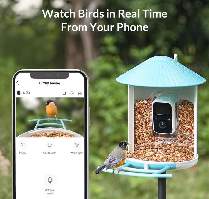 Produktbild Birdfy Vogelfutterspender mit Solarpanel