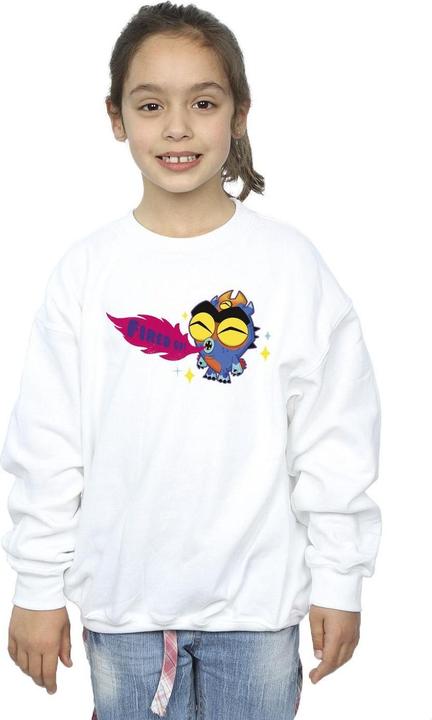 Actual product image Disney Girls Big Hero 6 Baymax Fred Fired Up Sweatshirt (140, 146)