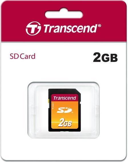 Image du produit Transcend Carte numérique sécurisée SD (2 Go, SD)