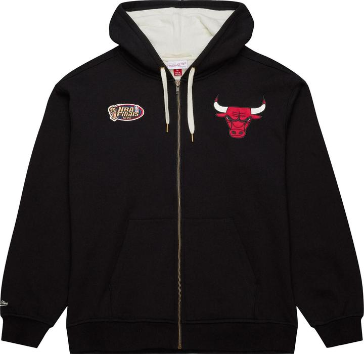 Mitchell & Ness Fleece Zip Hoody - NBA 2.0 Chicago Bulls - S (S)