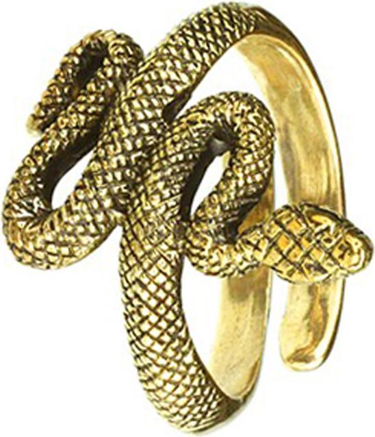 Immagine prodotto Chaotic Trading Anello serpente placcato oro (61)