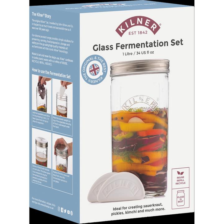 Produktbild Kilner Fermentierglas Set (1 Stk., 1 l)