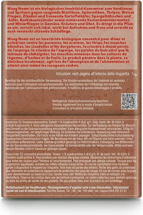 Produktbild Maag Neem (Blattläuse, Weissen Fliegen, Spinnmilben, Buchsbaumzünsler, Thripse)
