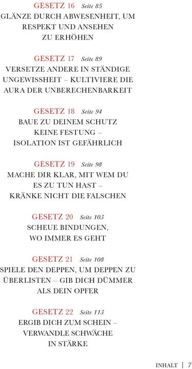 Actual product image Power - Die 48 Gesetze der Macht (German, Robert Greene, 2013)