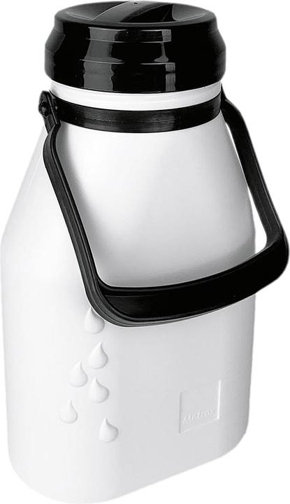 Actual product image Metrox 2-litre plastic milk jug with tight screw cap - Leak-proof and high-quality (2 l)