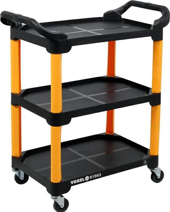Actual product image Vorel Wózek Warsztatowy Kompozytowy 3 Poziomy (1 x)
