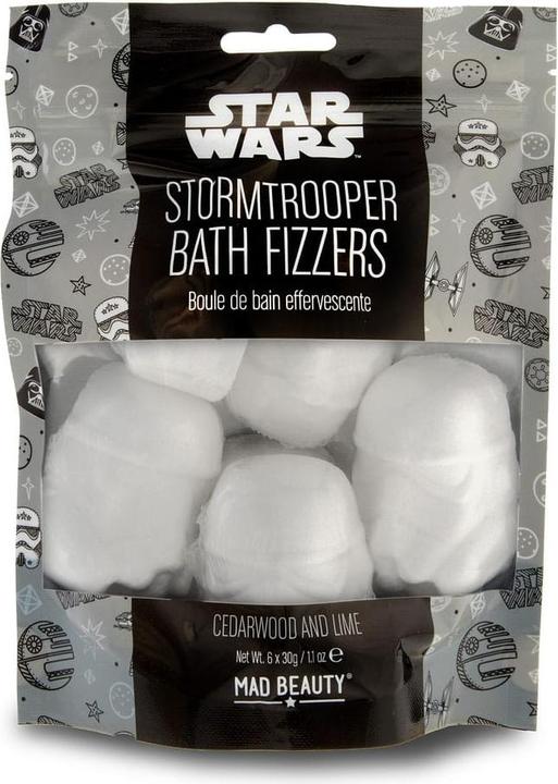 Actual product image Mad Beauty Star Wars Storm Trooper (Bath bombs)