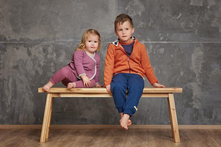 Produktbild loud + proud Jacke Ringel Cinnamon (86)