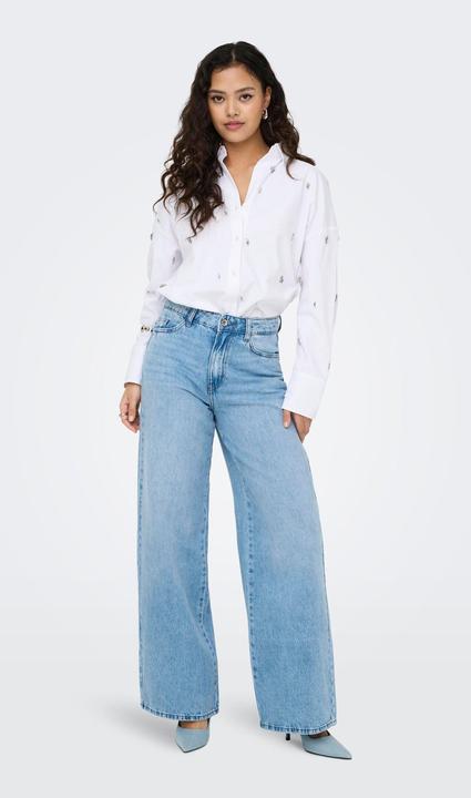 Produktbild JdY Jdycarina Hw Wide Jeans Light Blue Dnm (32)