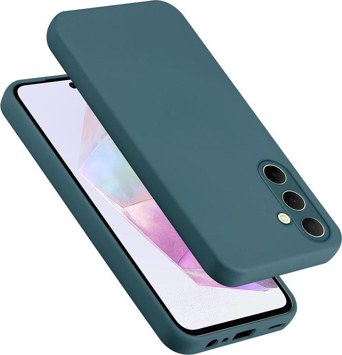 Cadorabo Hülle für Samsung Galaxy A35 TPU im Liquid Schutz Silikon Design (Samsung Galaxy A35)