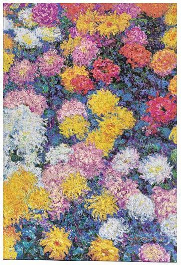 Actual product image Paperblanks Notebook Chrysanthemums Mini (Lined, Hardcover)