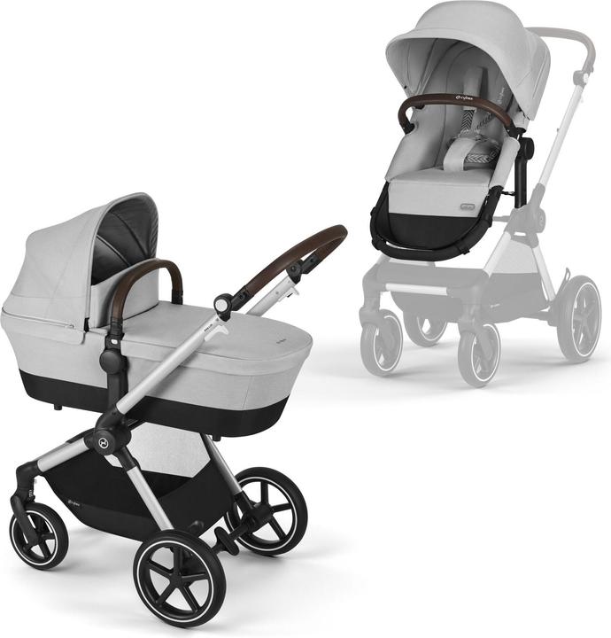 Cybex EOS LUX SLV Lava Grey | gris moyen