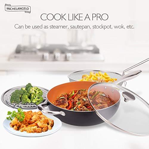 Actual product image Michelangelo Wok pan