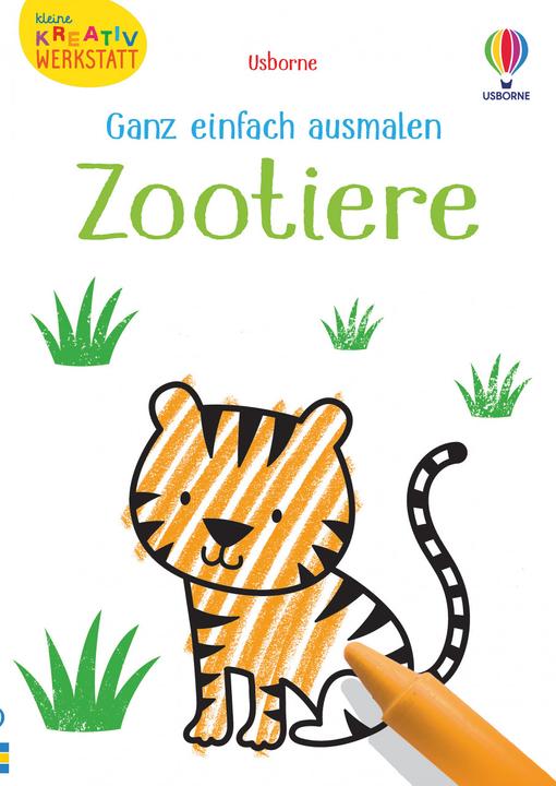Immagine prodotto Piccolo laboratorio creativo - Molto facile da colorare: Animali dello zoo