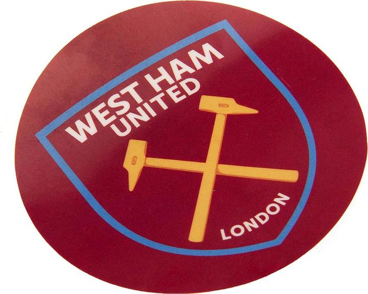 Actual product image West Ham United FC Crest Car Sticker