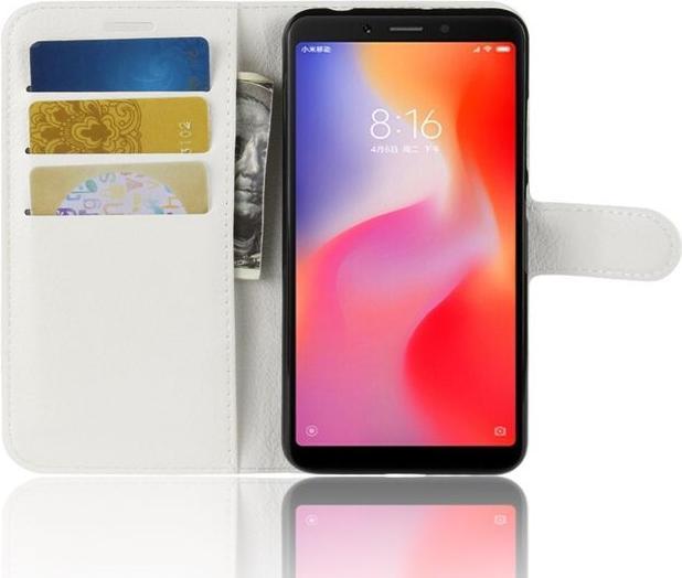 Produktbild MU Classic Litchi Leder Bookcover Series (Xiaomi Redmi 6)