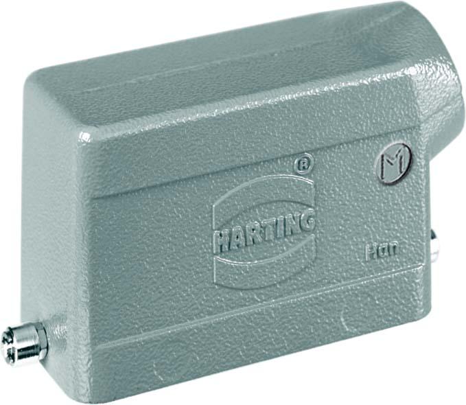 Image du produit Harting Boîtier de connexion, métal, entrée angulaire 1x M32 19300241542