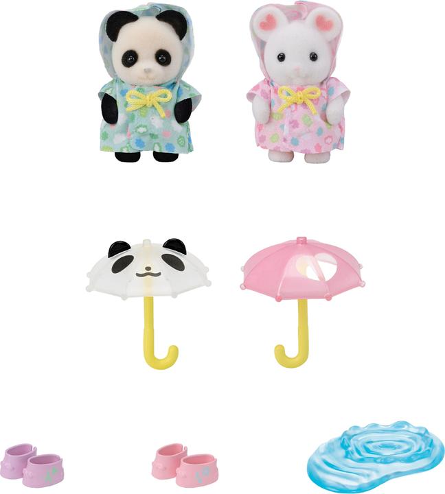 Actual product image Sylvanian Families Adventure kindergarten friends "Rainy weather"