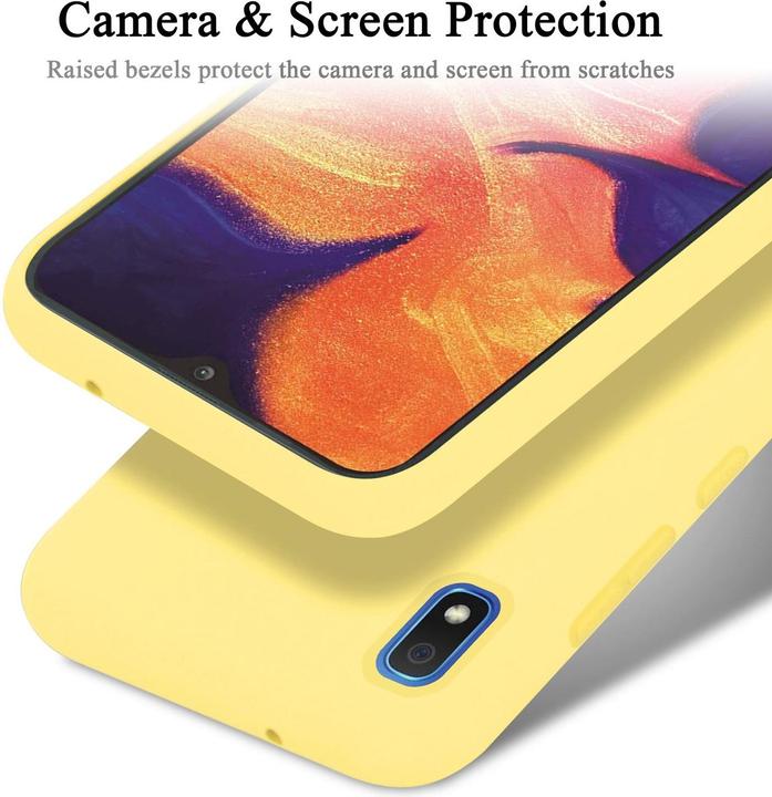 Produktbild Cadorabo TPU Liquid Silicone Case Cover (Samsung Galaxy A10, HTC One M10)