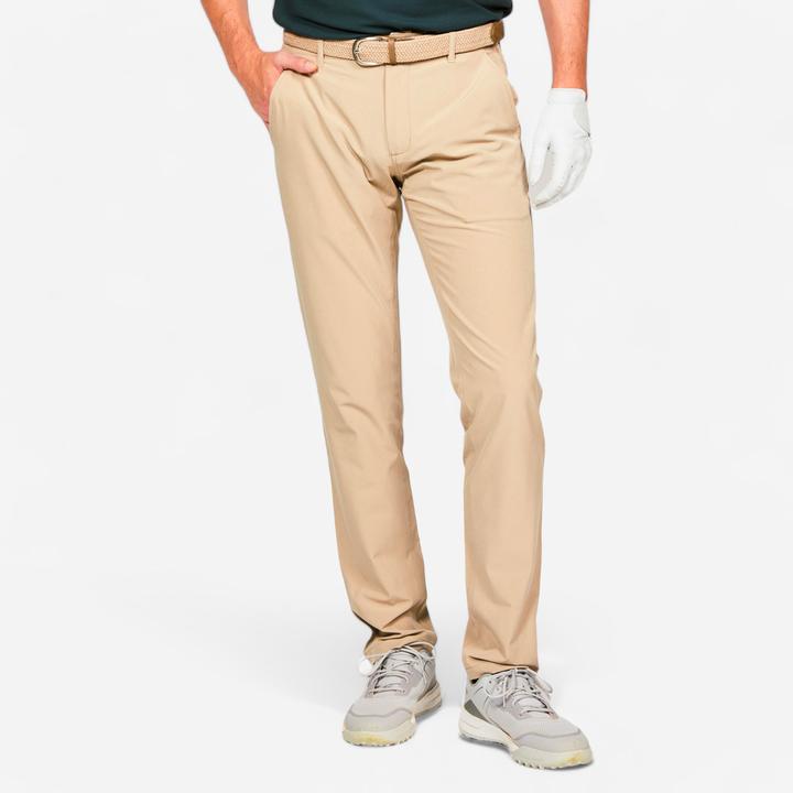 Inesis Herren Golfhose - WW 500 Sand, dunkel (33)