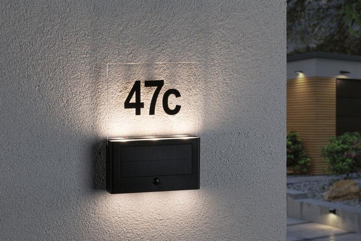 Image du produit Paulmann Numéros de maison solaires (27 lm, IP44)