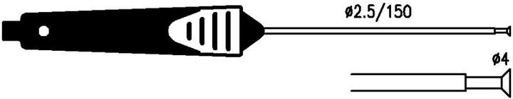 Image du produit Testo Sonde de surface 0602 0693 -6