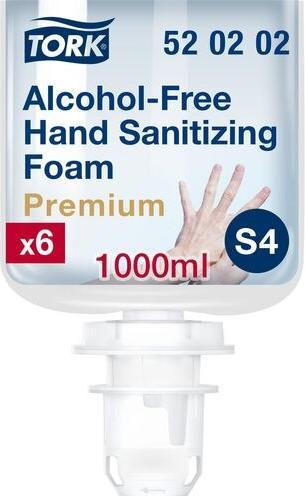Immagine prodotto Tork 520202 Schiuma disinfettante 1.000ml 6 pezzi.