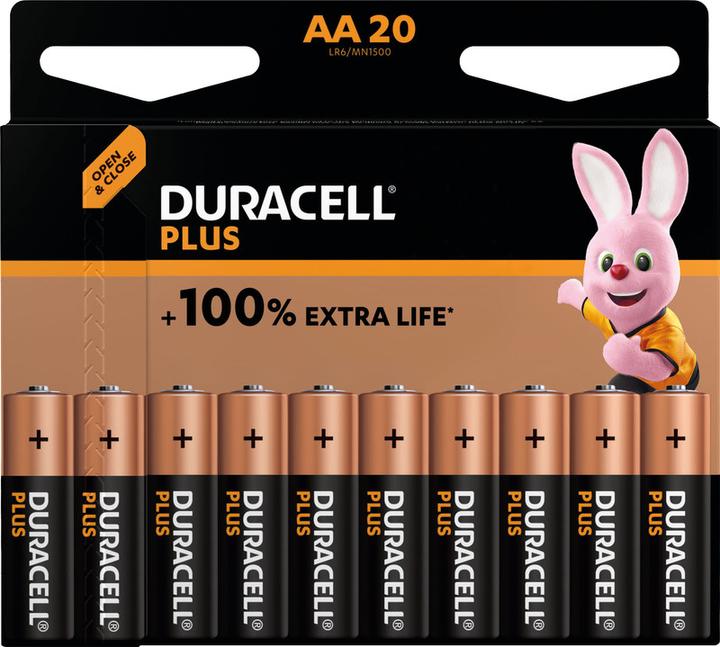 Actual product image Duracell Plus (40 pcs., AA)