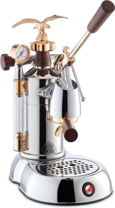 Image du produit La Pavoni LPLEXP01EU, Machine à espresso Expo 2015, Chrome/or (Prise UE)
