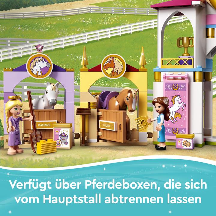 Produktbild LEGO Belles und Rapunzels königliche Ställe (43195, LEGO Disney)